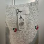 White Tank Top with Cherry Print Size L Photo 5