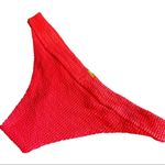 Luli Fama  Pura Curiosidao Moderate Bikini Bottom in‎ Chili nwt Photo 2