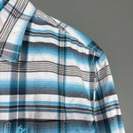 Panhandle Rough Stock Women's Blue Plaid Western Shirt Photo 1