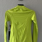 NWT CARBON38 Colorblock‎ Run Top in Melt Acid Lime Size XS Super Soft Neon Green Photo 7