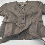 Tahari Brown Women's Jacket with Belt Photo 5