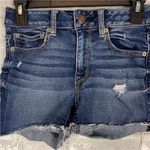 American Eagle  high-rise Shortie denim shorts Photo 0
