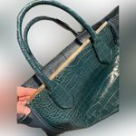 Rowallan of Scotland Genuine Leather in Crocodile Pattern w/ Gold Metal Accents Photo 8