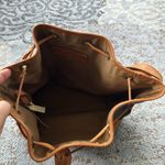 Hunting World Leather Bucket Bag Brown Photo 8