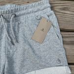 icyzone  comfy grey women’s shorts with pockets Photo 3