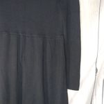 Free People  Black Women's Long Sleeve Hippie Babydoll Dress Size M Photo 5