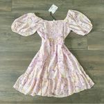 new with tags 41 hawthorne ausha puff sleeve dress in light purple Size XS Photo 3