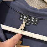 POL blue grey distressed t shirt knit shift dress size S Photo 4