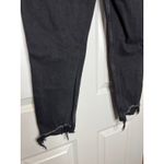 Abercrombie & Fitch  Size 25 The Mom High Rise Curve Love Black Distressed Jeans Photo 3