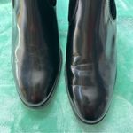 ZARA  Basic Collection Contrast Velvet Ankle Boots in Black Size EU 40 Photo 7