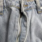 Missguided MISGUIDED Riot High Rise Mom Jeans Women US 12 Light Wash Denim Blue Deep Pocket Photo 3