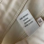 L'Agence Nadia Cropped Straight Jeans White Silver Tuxedo Stripe Stretch 25 Photo 5