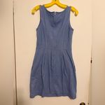Tommy Hilfiger  Swordfish Blue Sleeveless Denim Dress Size 4 100% Cotton Photo 1