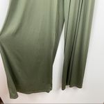 Tata Jolie Green One Shoulder Wide Leg Jumpsuit Size L Photo 4