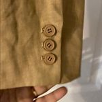 Lulus  Classic Tan Blazersize L brand new length 30”pit to pit 36” Photo 3