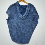 Splendid  Damen Women’s Blue Crewneck Short Sleeve Sweater Sweatshirt Pull Over Photo 2