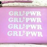 Rebecca Minkoff Girl Power Leather Zip Pouch Clutch - Light Orchid Pink Photo 0