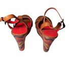 American Eagle Multi-color wedges Size 9 Photo 3