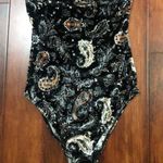 Urban Outfitters velvet paisley bodysuit Photo 0