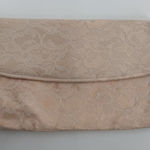 Vintage Unbranded Light Pink Lace Clutch Bag Delicate Photo 0