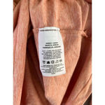 Nike  Di-Fit Quarter Zip Jacket Long Sleeve Size Small Orange Activewear Pullover Photo 3