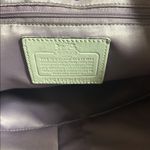 Coach Madison white woven Carrie Pinnacle drifter Satchel shoulder bag 23341 Photo 5