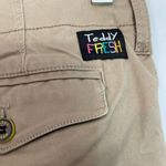 Teddy Fresh  Two Tone Khaki Pants With Colorful Inside Lining Size 28 Photo 2