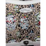 Ed Hardy Viral  Rhinestone Studded Cheetah Satchel Photo 1