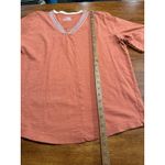 Westbound  Orange Embroidered Top 1X Women’s Plus Shirt Blouse Photo 5