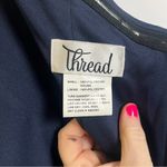 Dessy Collection Navy Blue Strapless Gown Photo 10