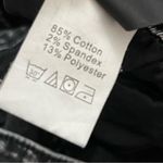 SheIn Stone Wash Black Button Front Denim Skirt 4X Photo 3