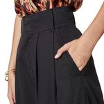 Joie NWT  Lagos Cropped Cotton Pants In Black Caviar Photo 3