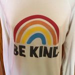 Zutter French terry super soft be kind rainbow sweat shirt Photo 6
