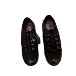 Drew  Daisy Women's Black Marble Nylon Lace Up Comfort Shoes Size 7 Medium Photo 6