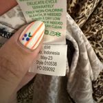 Lilly Pulitzer  Karessa Top UPF 50+ Macademia Pattern Play Brown Leopard Size XL Photo 5