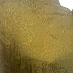 Maeve Anthropologie XS Olive Green Floral Lightweight Zip Up Silky Bomber Jacket Photo 3