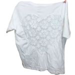 Daydreamer Lace Heart Tee Size M New with Tag MSRP $88 Sold Out on Free People Photo 7