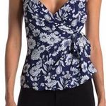 Likely Ann Taylor Cowl Neck Drawstring Sweatshirt Long Sleeve Pullover Navy Blue Medium Photo 0