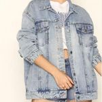 LF | CARMAR Oversized Denim Trucker Jacket Small Photo 0