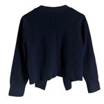 M.M. LaFleur The Sant Ambroeus Jardigan Crop Cardigan Sweater Navy Plus Size 1X Blue Photo 11