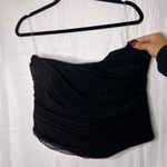 House Of CB - Hallie Black Strapless Corset Top - Size L+ (XL) Photo 1