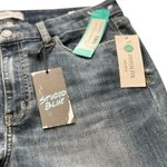 Women's studio blue Blue Bootcut Jeans Size M Mid Rise Classic Fit Denim Photo 10