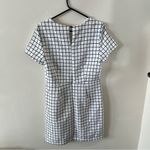 Romeo + Juliet Couture Short Sleeve Mini Dress Checkered Grid Print EUC Medium Photo 1