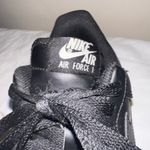 Nike Air Force 1 Black Sneakers Size 6.5 Photo 6