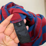 Tory Burch  Rugby Striped Short‎ Sleeve Preppy Maxi Dress Size XXS Photo 9