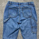 Tribal Jeans Audrey MidRise Girlfriend Carpenter Ankle Jeans size 8 Blue Photo 8