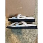 ALOHAS 🆕  Slip-on Cross Ivory women’s sandal women’s EU 37 Revolve‎ Photo 2