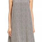 Eileen Fisher 100% Silk Round Neck Bandhini Crepe de Chine Shift Dress - S EUC Photo 0
