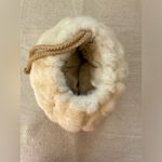 Vintage Fur Hand Muff Soft Warm Winter Accessory Silk Lined Zipper Compartment Photo 1