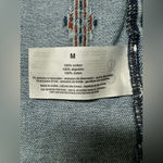 Sam Edelman Billie Oversized Trucker Jacket Med Rhinestone Embroidery Concert Photo 9